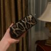 Dolce & Gabban Leopard Print Crystal  Sicily Bag-14cm with original box free shipping