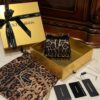 Dolce & Gabban Leopard Print Crystal  Sicily Bag-14cm with original box free shipping