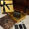 Dolce & Gabban Leopard Print Crystal  Sicily Bag-14cm with original box free shipping