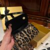 Dolce & Gabban Leopard Print Crystal  Sicily Bag-14cm with original box free shipping