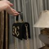 Dolce & Gabban Chain bag-18cm Black with original box