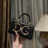 Dolce & Gabban Chain bag-18cm Black with original box