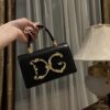 Dolce & Gabban Chain bag-18cm Black with original box