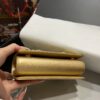 Dolce & Gabban Chain bag-18cm Gold with original box