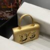 Dolce & Gabban Chain bag-18cm Gold with original box