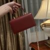 Dolce & Gabban Chain bag-18cm Red with original box