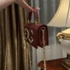 Dolce & Gabban Chain bag-18cm Red with original box