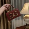 Dolce & Gabban Chain bag-18cm Red with original box
