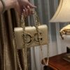 Dolce & Gabban Chain bag-18cm Yellow with original box