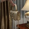 Dolce & Gabban Chain bag-18cm Yellow with original box