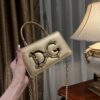 Dolce & Gabban Chain bag-18cm Yellow with original box