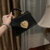 Dolce & Gabbana Snake Skin Bag-Black-19cm with original box