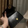 Dolce & Gabbana Snake Skin Bag-Black-19cm with original box