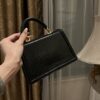 Dolce & Gabbana Snake Skin Bag-Black-19cm with original box
