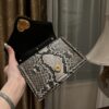 Dolce & Gabbana Snake Skin Bag-Gray-19cm with original box