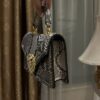 Dolce & Gabbana Snake Skin Bag-Gray-19cm with original box