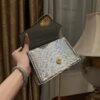 Dolce & Gabbana Snake Skin Bag-Gray-19cm with original box