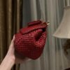 Dolce & Gabbana Hand-Red  Sicily Women's Bag-Gold-20cm with original box