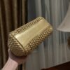 Dolce & Gabbana Hand-Woven Sicily Women's Bag-Gold-20cm with original box