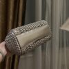 Dolce & Gabbana Hand-Woven Sicily Women's Bag-Silver-20cm with original box