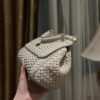 Dolce & Gabbana Hand-Woven Sicily Women's Bag-White-20cm with original box