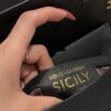 Dolce & Gabban Sicily 100% Original Replica! A masterpiece of the brand-Black-20cm  with original box