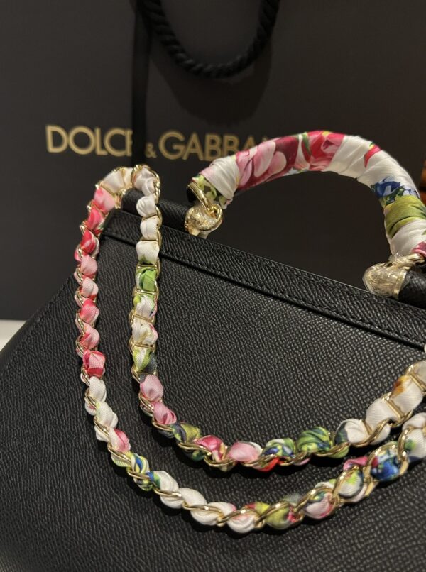 Dolce & Gabban Sicily 100% Original Replica! A masterpiece of the brand-Black-20cm  with original box
