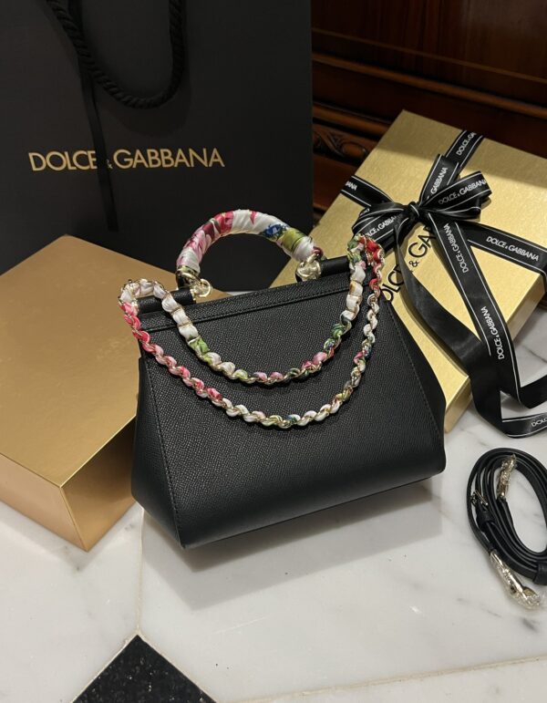 Dolce & Gabban Sicily 100% Original Replica! A masterpiece of the brand-Black-20cm  with original box