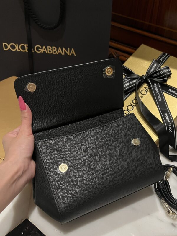 Dolce & Gabban Sicily 100% Original Replica! A masterpiece of the brand-Black-20cm  with original box