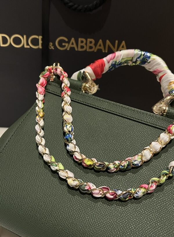 Dolce & Gabban Sicily 100% Original Replica! A masterpiece of the brand-Green-20cm  with original box