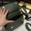 Dolce & Gabban Sicily 100% Original Replica! A masterpiece of the brand-Green-20cm  with original box