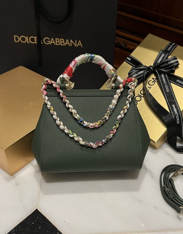 Dolce & Gabban Sicily 100% Original Replica! A masterpiece of the brand-Green-20cm  with original box
