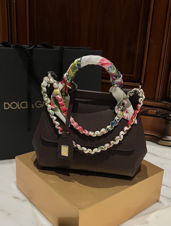 Dolce & Gabban Sicily 100% Original Replica! A masterpiece of the brand-Brown-20cm  with original box