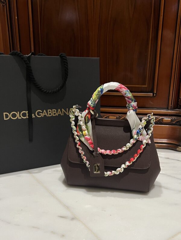 Dolce & Gabban Sicily 100% Original Replica! A masterpiece of the brand-Brown-20cm  with original box
