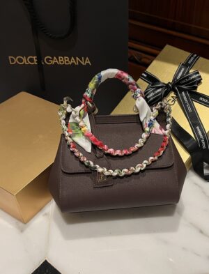 Dolce & Gabban Sicily 100% Original Replica! A masterpiece of the brand-Brown-20cm  with original box