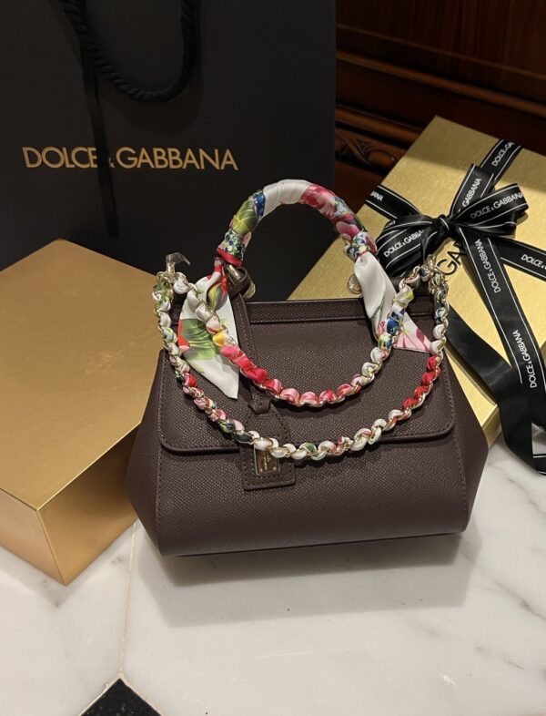 Dolce & Gabban Sicily 100% Original Replica! A masterpiece of the brand-Brown-20cm  with original box