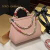 Dolce & Gabban Sicily 100% Original Replica! A masterpiece of the brand-Pink-20cm  with original box