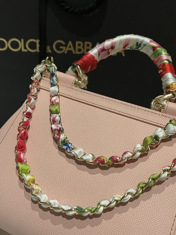 Dolce & Gabban Sicily 100% Original Replica! A masterpiece of the brand-Pink-20cm  with original box