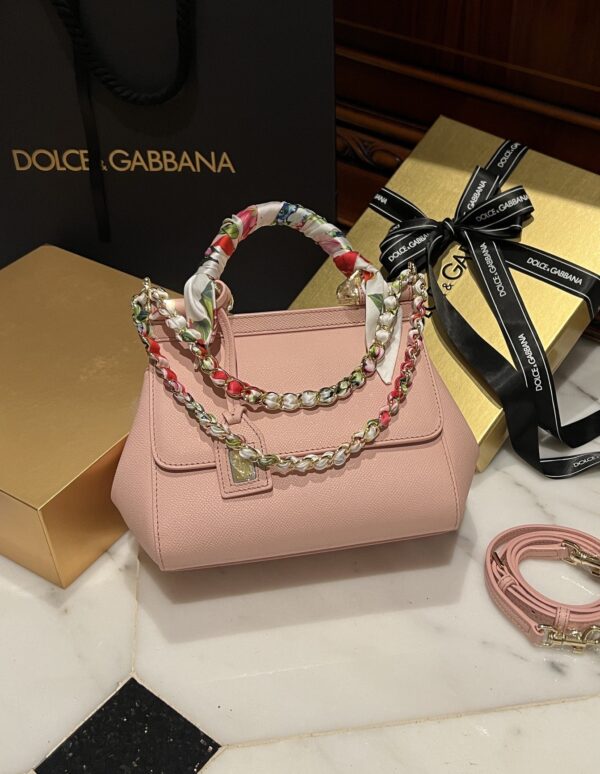 Dolce & Gabban Sicily 100% Original Replica! A masterpiece of the brand-Pink-20cm  with original box