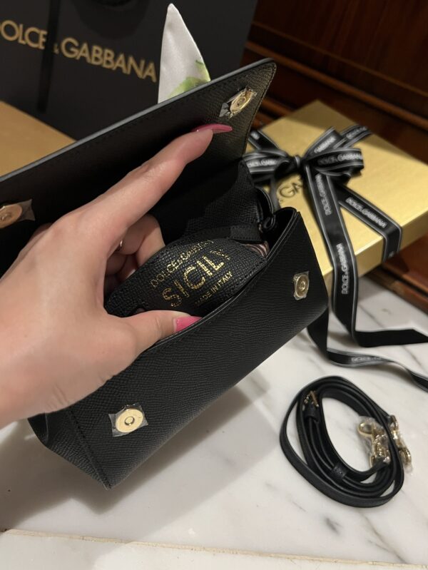 img_bf49eb9d_20240923_i1727026420_8650_4.jpg Dolce & Gabban Sicily 100% Original Replica! A masterpiece of the brand.-18cm Black with original box