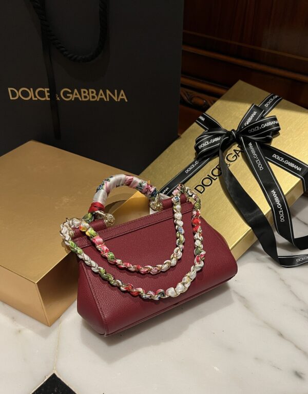 Dolce & Gabban Sicily 100% Original Replica! A masterpiece of the brand.-18cm Red with original box