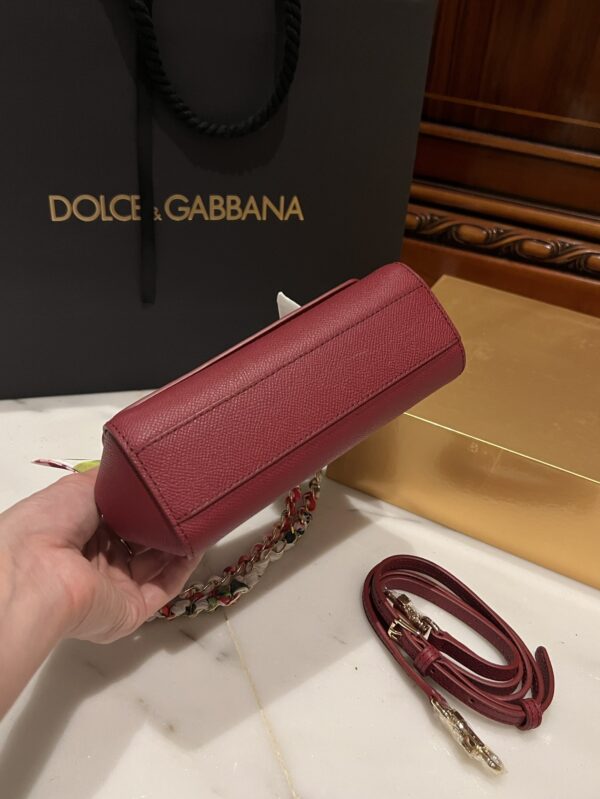 Dolce & Gabban Sicily 100% Original Replica! A masterpiece of the brand.-18cm Red with original box