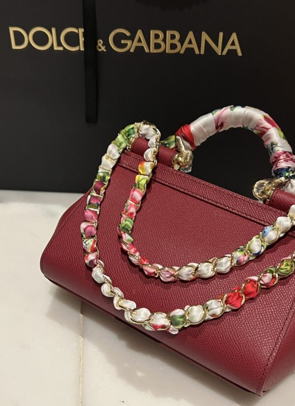 Dolce & Gabban Sicily 100% Original Replica! A masterpiece of the brand.-18cm Red with original box
