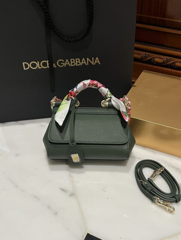img_bf49eb9d_20240923_i1727026665_7304_6.jpg (1) Dolce & Gabban Sicily 100% Original Replica! A masterpiece of the brand.-18cm Green with original box