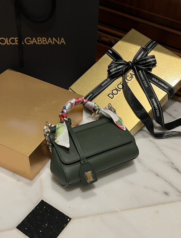 img_bf49eb9d_20240923_i1727026665_7425_7.jpg (1) Dolce & Gabban Sicily 100% Original Replica! A masterpiece of the brand.-18cm Green with original box