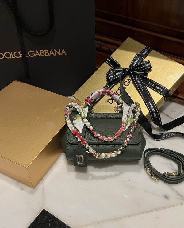img_bf49eb9d_20240923_i1727026670_5294_0.jpg (1) Dolce & Gabban Sicily 100% Original Replica! A masterpiece of the brand.-18cm Green with original box