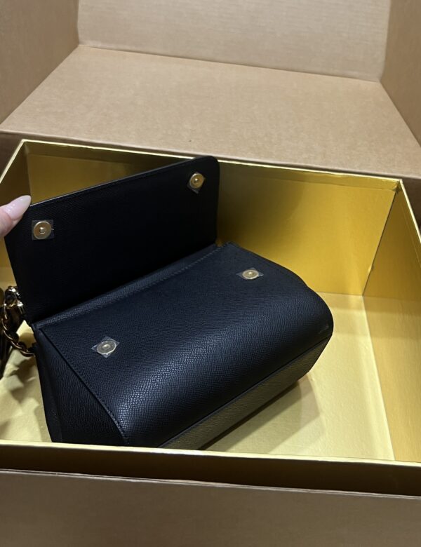 Dolce & Gabban Sicily 100% Original Replica! A masterpiece of the brand-Black-20cm  with original box