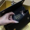 Dolce & Gabban Sicily 100% Original Replica! A masterpiece of the brand-Black-20cm  with original box
