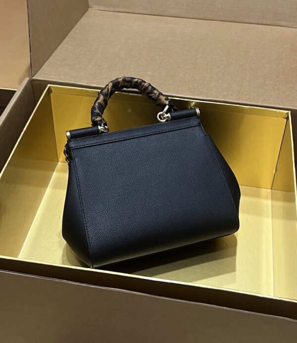 Dolce & Gabban Sicily 100% Original Replica! A masterpiece of the brand-Black-20cm  with original box