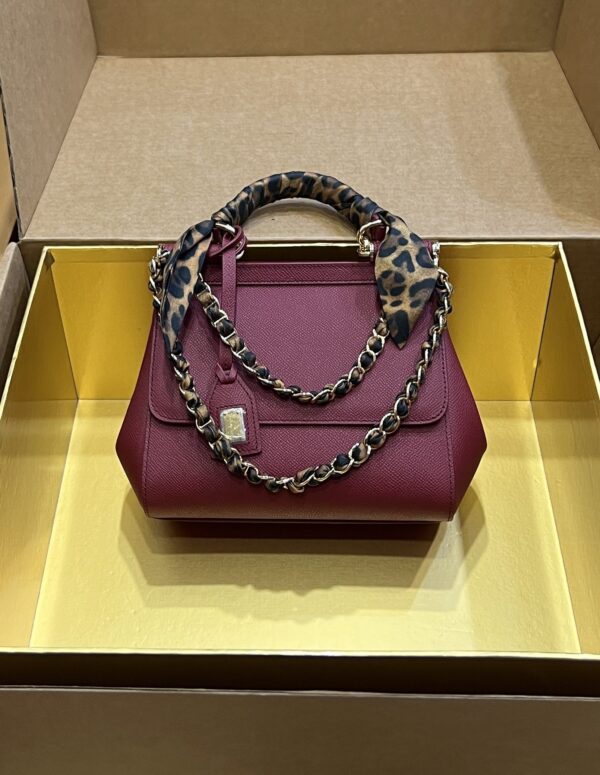 Dolce & Gabban Sicily 100% Original Replica! A masterpiece of the brand-Red-20cm  with original box